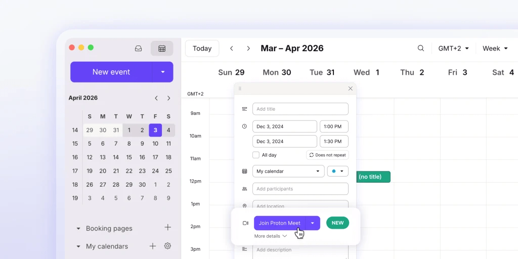 Proton lancia Proton Meet con crittografia end-to-end per video meeting sicuri 5 image 452