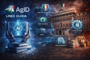 IA nella PA: le Linee Guida AgID tra rischio “lock-in”, sovranità digitale e il ruolo (dimenticato?) delle PMI