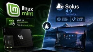 Desktop Linux in fermento: Mint rallenta per preparare la major release 23, Solus 4.9 “Serenity” spinge sull’hardware moderno