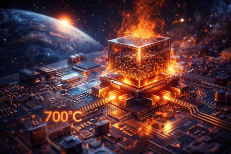 memristor grafene 700 gradi rivoluzione ia spazio