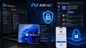 Patch critiche per SharePoint e ASP.NET, mentre Windows 11 e Teams puntano tutto sulla velocità