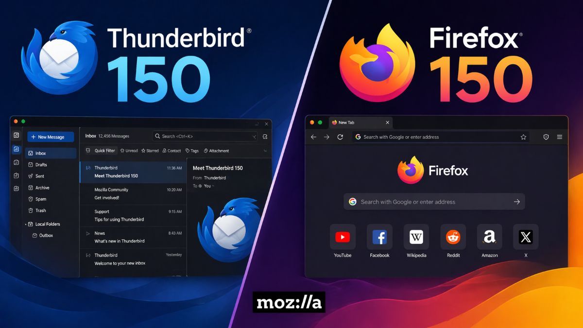 Mozilla Thunderbird 150 e Firefox 150 con OpenPGP avanzato e nuove ...
