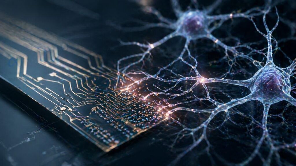 neuroni artificiali stampati cervello