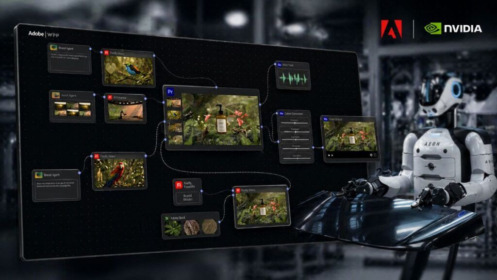 nvidia agenti ai codex gpt 5 5 manifattura adobe