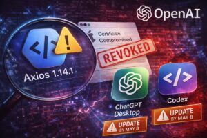 OpenAI revoca certificato macOS dopo compromissione Axios e aggiorna ChatGPT Desktop