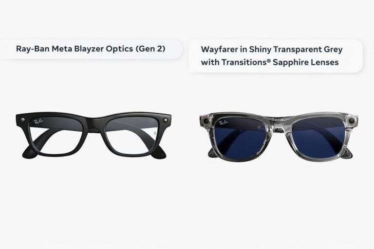 ray ban meta blayzer scriber