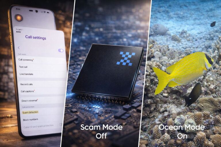 samsung galaxy z fold 7 ocean mode scam detection exynos 2700