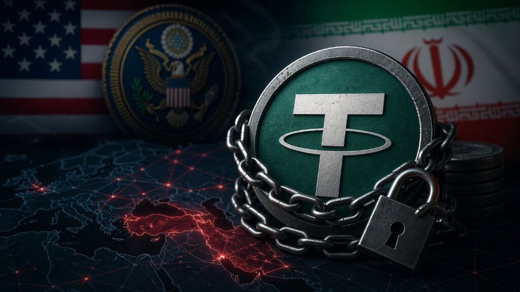 tether congela 315 milioni usdt sanzioni governance tron