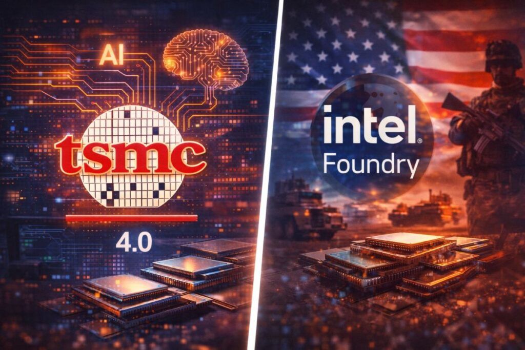 tsmc ricavi 2026 boom ai sfida intel foundry