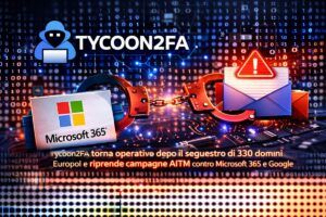 Scacco matto a metà: la gang Tycoon2FA sopravvive al blitz di Europol e torna a rubare password 11 Scacco matto a metà: la gang Tycoon2FA sopravvive al blitz di Europol e torna a rubare password
