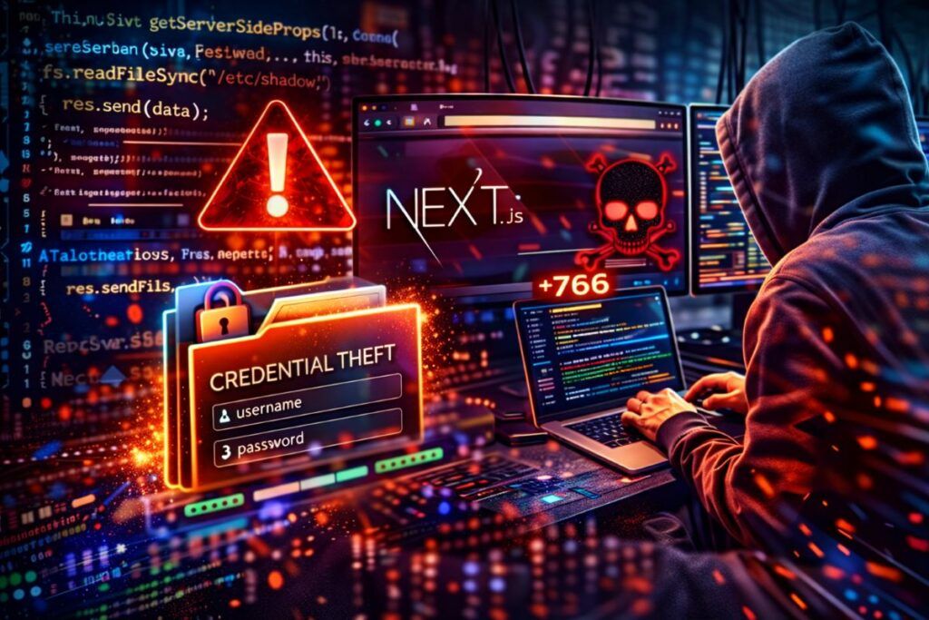 uat 10608 furto credenziali nextjs