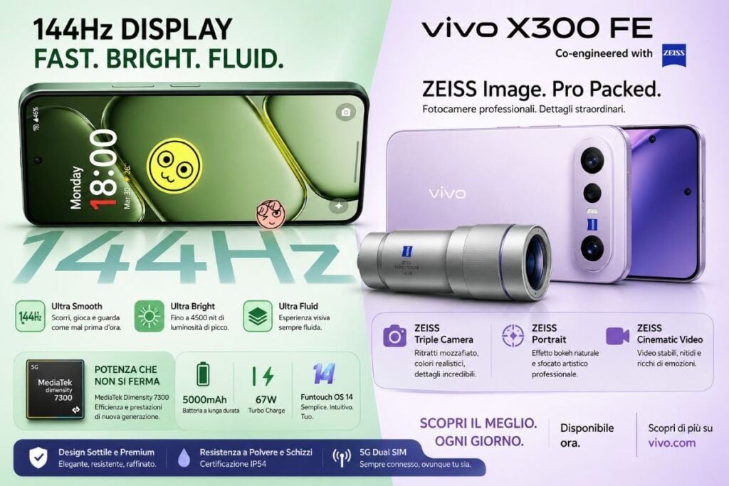 vivo x400 cancellata x500 oneplus nord ce6 lite 7000mah 144hz