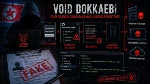 Void Dokkaebi usa falsi colloqui di lavoro per diffondere malware via repository