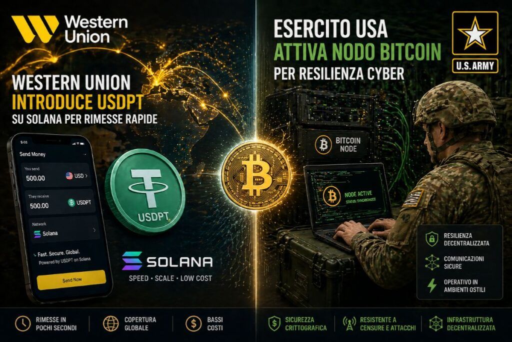 western union usdpt bitcoin esercito