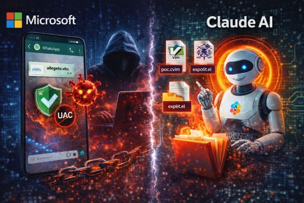 whatsapp malware claude vim emacs