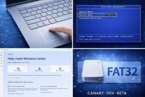 Microsoft aggiorna Windows 11 Insider con touchpad avanzato e Secure Boot a colori