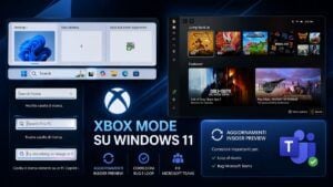 Microsoft a tutto campo: Windows 11 accoglie la “Xbox Mode” e valanga di aggiornamenti Insider. Fix urgenti per i server