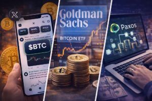 X lancia Smart Cashtags, Goldman Sachs spinge Bitcoin ETF e Paxos accelera onchain 3 X lancia Smart Cashtags, Goldman Sachs spinge Bitcoin ETF e Paxos accelera onchain