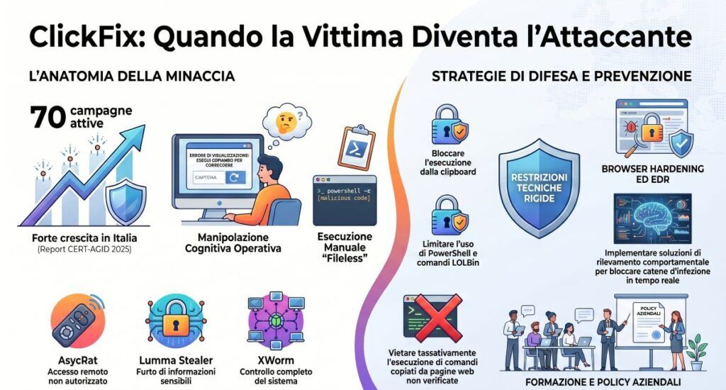 ClickFix Vittima Diventa Attaccante