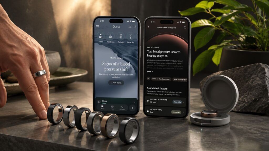 Oura Ring 5 monitora ipertensione e apnee con design ultra-sottile 2 Oura Ring 5 copertina