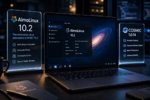 AlmaLinux 10.2 e COSMIC 1.0.14 rafforzano Linux enterprise e desktop 5 AlmaLinux 10.2 e COSMIC 1.0.14 rafforzano Linux enterprise e desktop