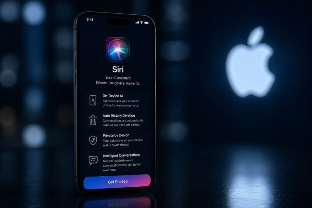 Apple lancia app Siri indipendente con privacy on-device e cronologia cancellata 2 app siri indipendente