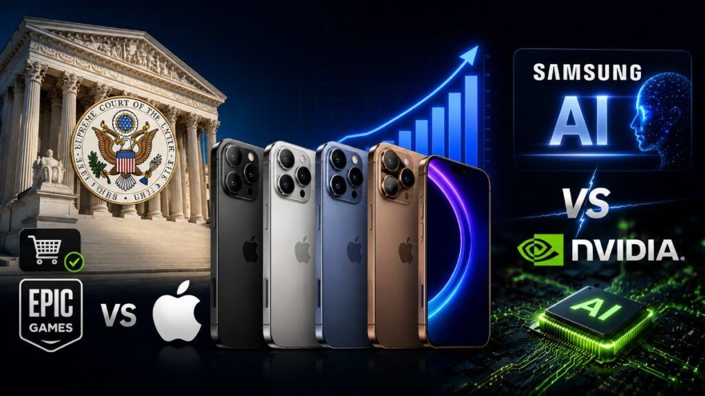 apple corte suprema epic games crisi pc ai samsung