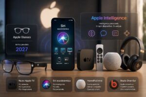 Apple Glasses slittano al 2027, Siri diventa ecosistemica su iOS 27 4 Apple Glasses slittano al 2027, Siri diventa ecosistemica su iOS 27