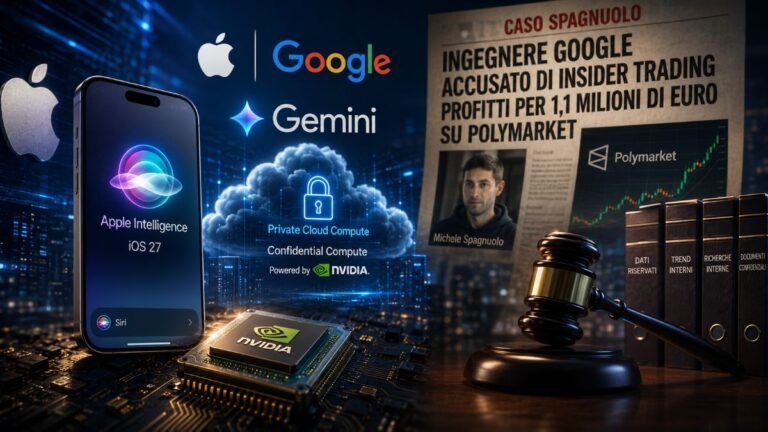 apple google ai nvidia caso spagnuolo