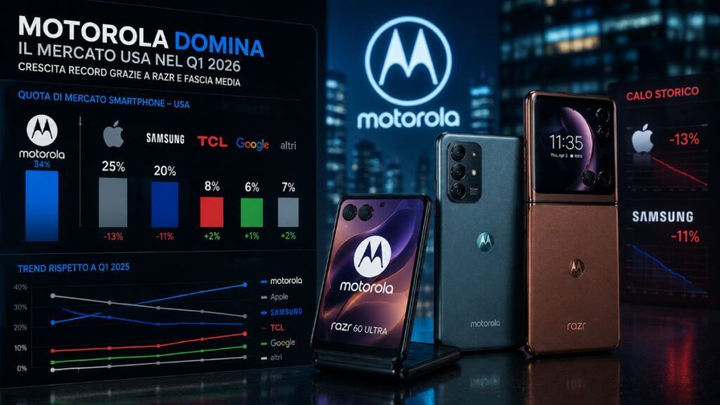 Mercato USA: Crollano Apple e Samsung, esplosione titanica per Motorola 2 apple samsung esplosione motorola
