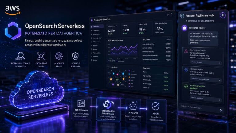 aws opensearch serverless ai agentica resilience hub