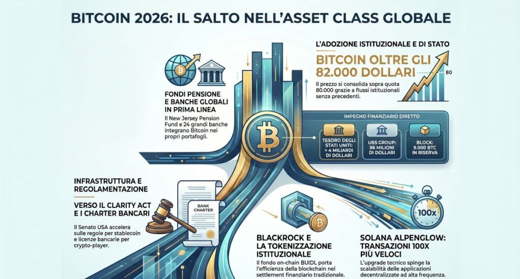 Rivoluzione Bitcoin: BlackRock cala l'asso e gli Stati Uniti accumulano miliardi 3 bitcoin 80k infografica
