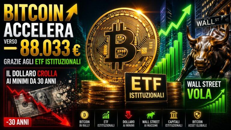 bitcoin 88000 euro crollo dollaro