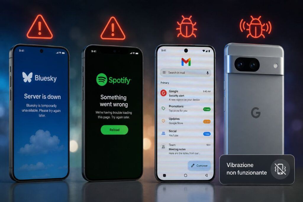 bluesky spotify gmail pixel