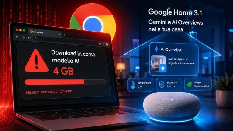 chrome google home gemini