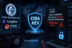 CISA aggiorna KEV con Langflow e Trend Micro mentre Cisco chiude una falla CVSS 10 3 CISA aggiorna KEV con Langflow e Trend Micro mentre Cisco chiude una falla CVSS 10