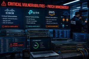 Cisco e TP-Link correggono vulnerabilità critiche tra router, switch e cloud AWS 3 Cisco e TP-Link correggono vulnerabilità critiche tra router, switch e cloud AWS