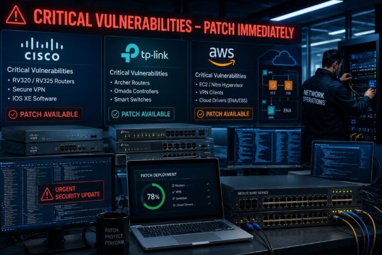 cisco tp link vulnerabilita