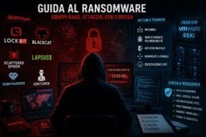 I signori del ransomware: gruppi RaaS, tattiche di infiltrazione e geopolitica dell’estorsione