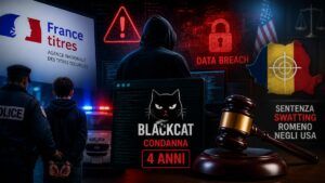 Arrestato il 15enne che ha violato i sistemi governativi francesi. Negli USA quattro anni di carcere per i negoziatori del ransomware BlackCat