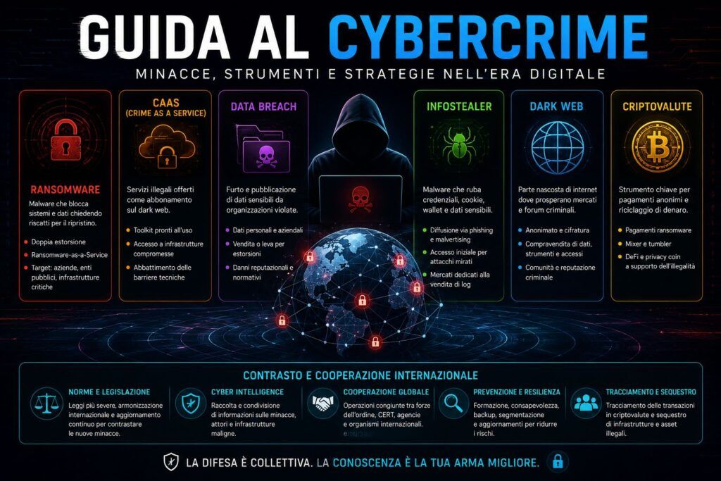 cybercrime infografica tipologia effettiva