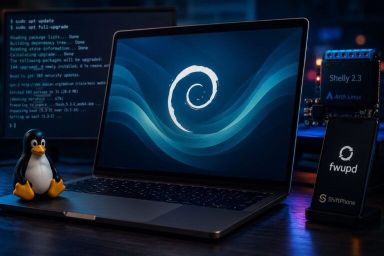 debian 13 5 shelly
