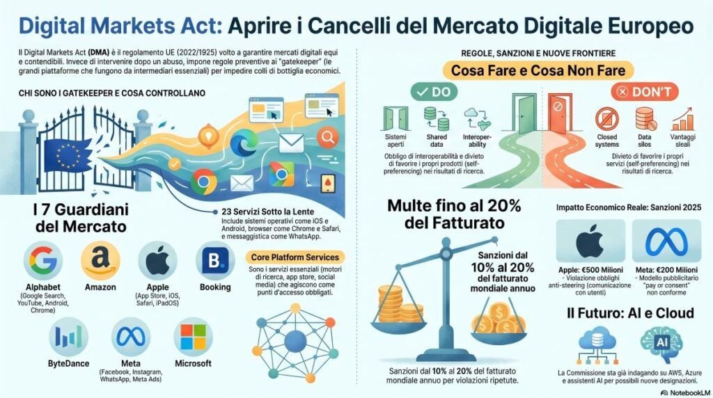 digital markets act infografica