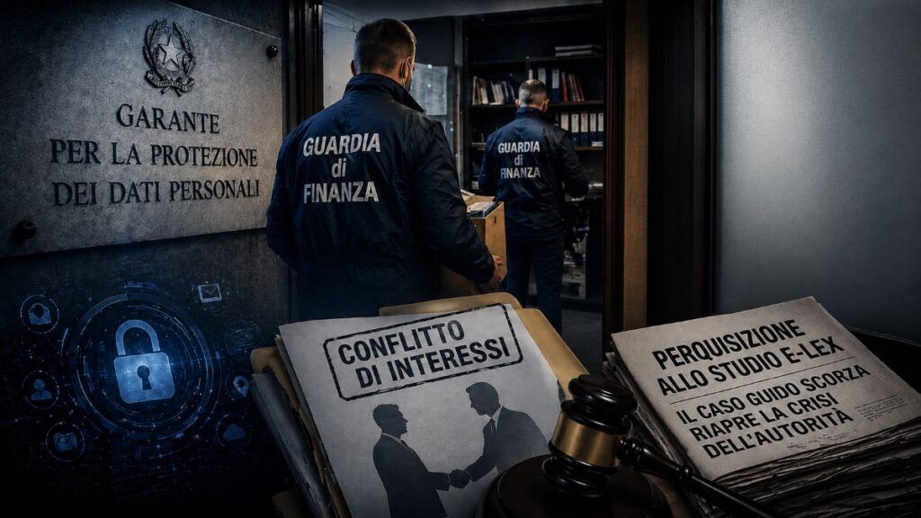 e lex guido scorza perquisizione