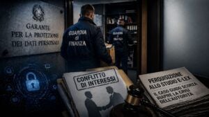 Garante Privacy, perquisizione allo studio E-lex: Guido Scorza resta sullo sfondo dei conflitti d’interessi