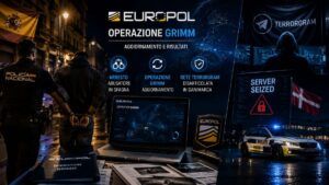 Europol arresta pedofilo in Spagna e colpisce Terrorgram con Operazione Grimm