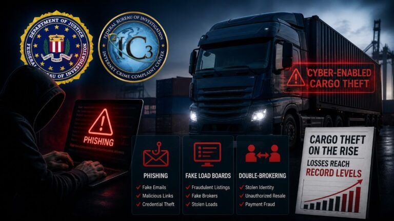fbi allarme furti cargo cyber enabled phishing