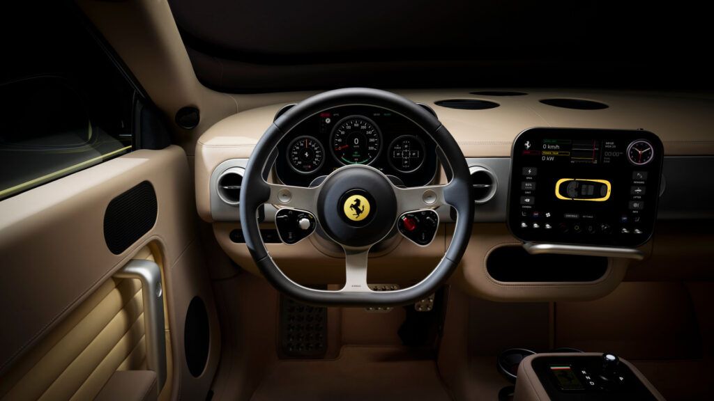 Ferrari Luce, il cavallino elettrico "woke" che piace alla Google Mafia 14 ferrari luce interni