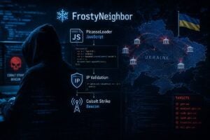 FrostyNeighbor colpisce governi ucraini con PicassoLoader JavaScript e Cobalt Strike