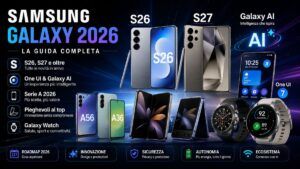 Guida Samsung Galaxy 2026: analisi di Galaxy S26, i rumor su S27 e il futuro di One UI